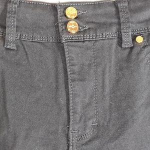 Iman 360 slimming figure black jeans